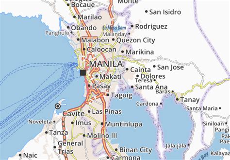 MICHELIN Pasig map .